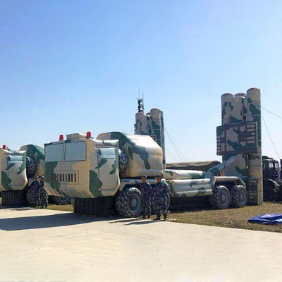 বায়ুচলাচলযোগ্য ভুয়া লক্ষ্যমাত্রা কাস্টম সিমুলেশন রাডার মিসাইল লঞ্চ সামরিক যানবাহন লক্ষ্যমাত্রা সেনাবাহিনী অনুশীলন প্রশিক্ষণ গ্যাস মডেল