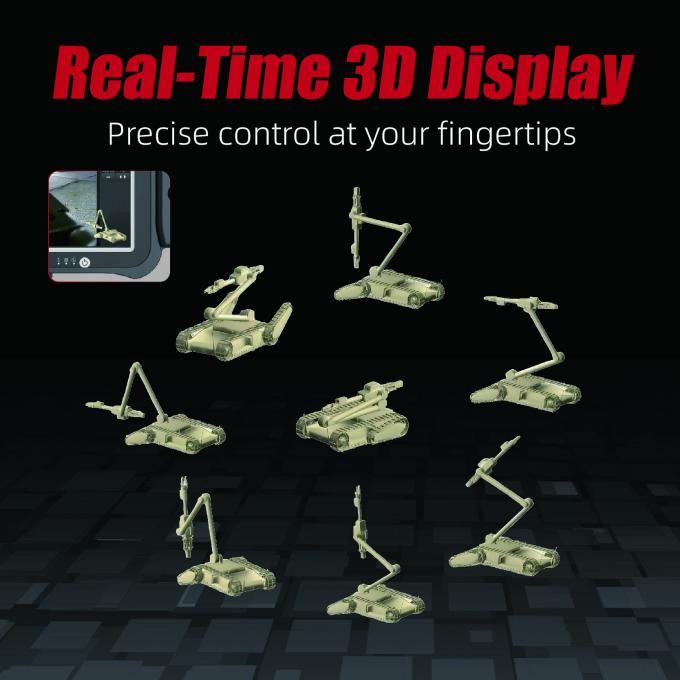 এক্স-ওয়াই-জেড কোঅর্ডিনেট আর্ম সহ মিডিয়াম ইওডি রোবট 2